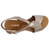 GABOR 82751 FLAT SANDAL - LTGOLD