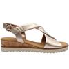 GABOR 82751 FLAT SANDAL - LTGOLD