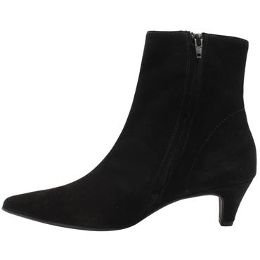 PAUL GREEN 8288 ANKLE BOOT - BLACK SUEDE