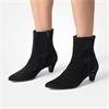 PAUL GREEN 8288 ANKLE BOOT - BLACK SUEDE