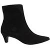 PAUL GREEN 8288 ANKLE BOOT - BLACK SUEDE