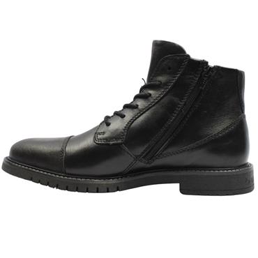 BUGATTI 8373A LACED BOOT - Black