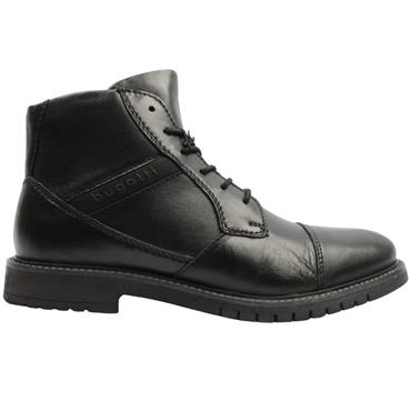 BUGATTI 8373A LACED BOOT - Black