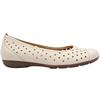 GABOR 84169 POMP SHOE - CREAM