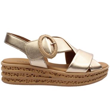 GABOR 84556 SANDAL - CHAMPAGNE