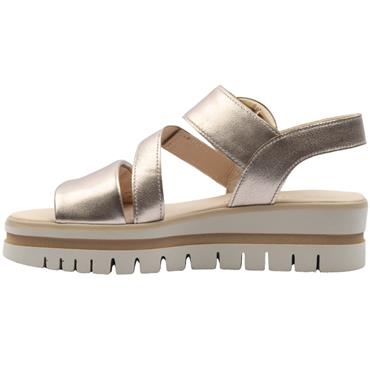 GABOR 84627 SANDAL - GOLD MULTI