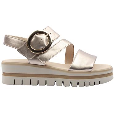 GABOR 84627 SANDAL - GOLD MULTI