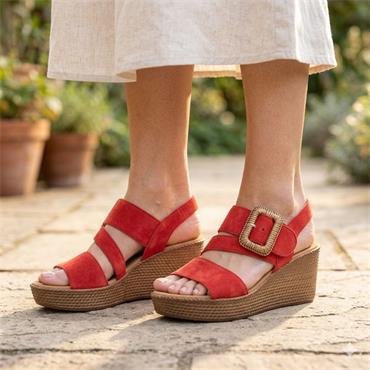 GABOR 84771 SANDAL - RED