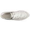 GABOR 86307 SHOE - WHITE SILVER