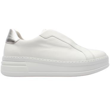 GABOR 86391 SHOE - WHITE SILVER
