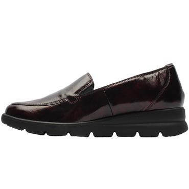 WALDAUFER SLIP ON 902501 - BURGUNDY