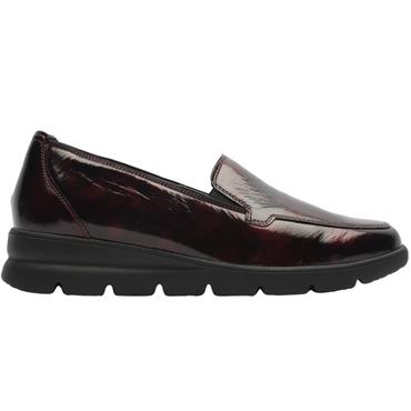 WALDAUFER SLIP ON 902501 - BURGUNDY