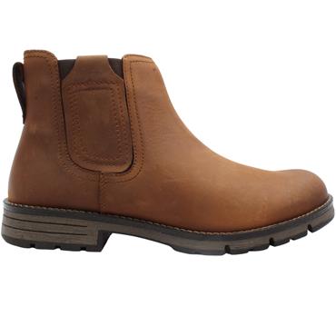 GABOR 911210 GUSSET BOOT - BROWN