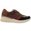 WALDLAUFER 927H02 SHOE - BROWN MULTI