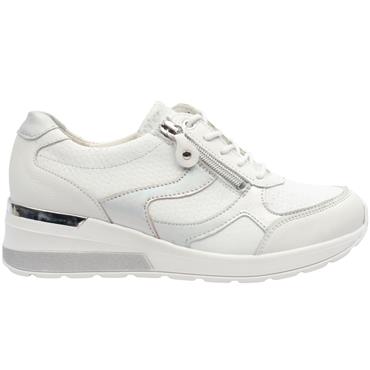 WALDLAUFER 939018 SHOE - WHITE SILVER