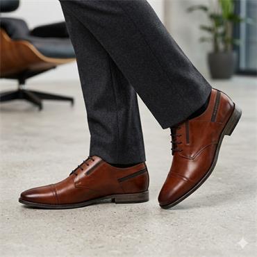 BUGATTI SHOE 96010 - COGNAC