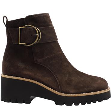 PAUL GREEN 9763 BOOT - BROWN