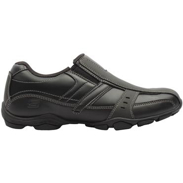 SKECHERS 999747 MARTER SHOE - BLACK BLACK