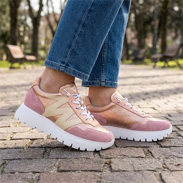 WONDERS A24101 SHOE - PINK MULTI