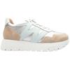 WONDERS A24101 SHOE - SILVER MULTI