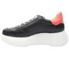 WONDERS A3625 SHOE - BLACK SILVER