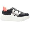 WONDERS A3625 SHOE - BLACK SILVER