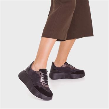 WONDERS A3631 SHOE - Black