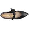 WONDERS A3840 WEDGE SHOE - Black