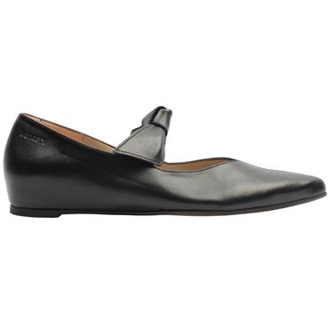 WONDERS A3840 WEDGE SHOE - Black