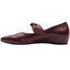 WONDERS A3840 WEDGE SHOE - WINE