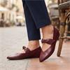 WONDERS A3840 WEDGE SHOE - WINE