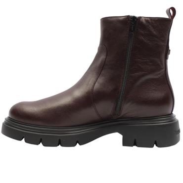 WONDERS A4305 ANKLE BOOT - BURGUNDY