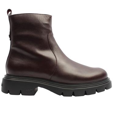 WONDERS A4305 ANKLE BOOT - BURGUNDY