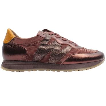 WONDERS A4810 LACED SHOE - BURGUNDY