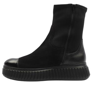 WONDERS A5207 ANKLE BOOT - Black