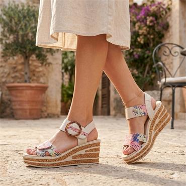 SUSST ALANAH26 SANDAL - FLORAL