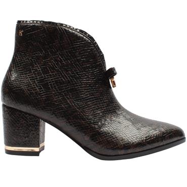 KATE APPLEBY ALNESS BOOT - BLACK BROWN