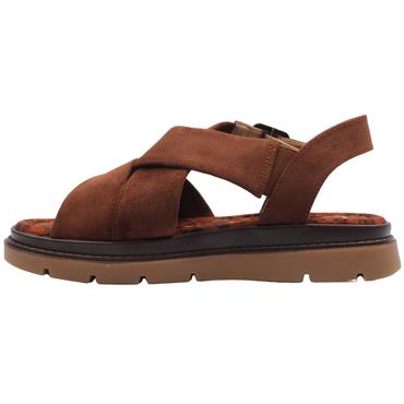 HEAVENLY FEET AMIEE SANDAL - BROWN