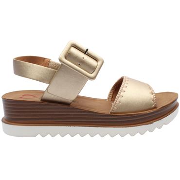 HEAVENLY FEET ANYA SANDAL - GOLD