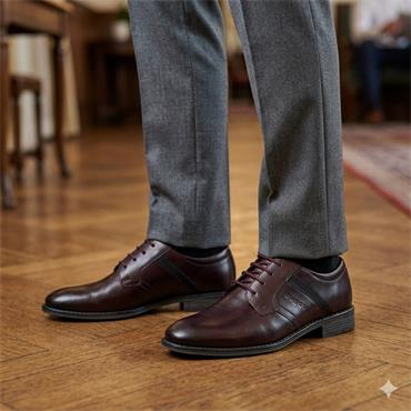 BUGATTI AO507 SHOE - BURGUNDY