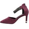 KATE APPLEBY APPLEDORE SHOE - BURGUNDY SUEDE