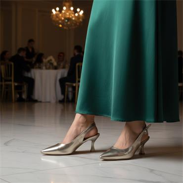 SORENTO ARNISTON SLING BACK - GOLD