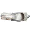UNA HEALY ATTENTION SLING BACK - SILVER