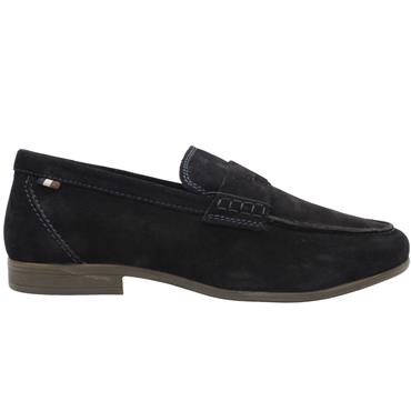 BUGATTI AW660 SLIP ON SHOE - NAVY