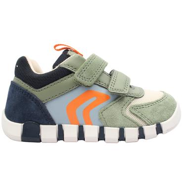 GEOX B3555D TRAINER - OLIVE