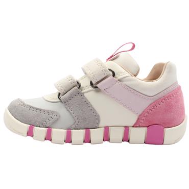 GEOX B3558C TRAINER - WHITE MULTI