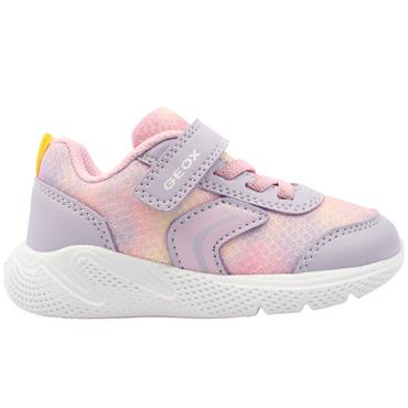 GEOX B454TD TRAINER - LILAC
