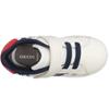 GEOX B455LA TRAINER - WHITE RED