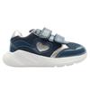 GEOX B554TA TRAINER - NAVY SILVER