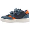 GEOX B555LA SHOE - NAVY ORANGE